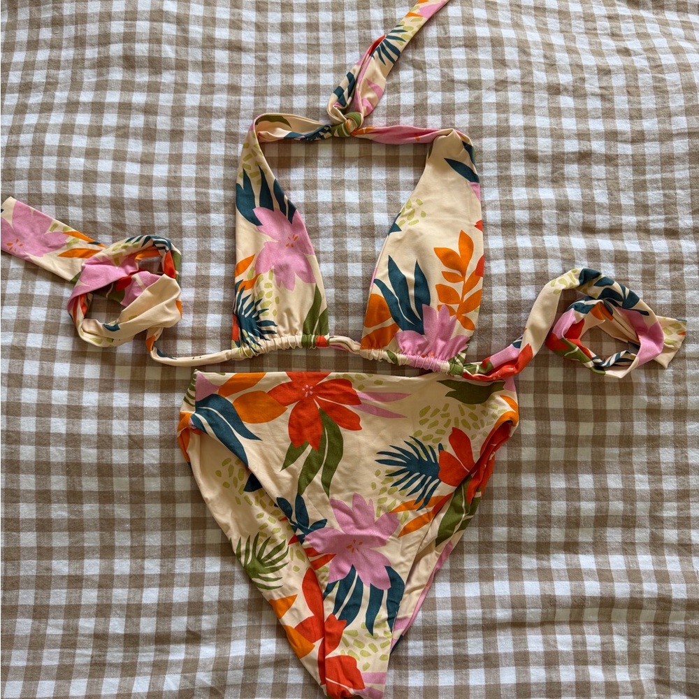 Stone Fox Swim Floral Bikini - Multicolor